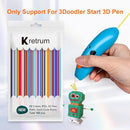 32 Colors 3D Doodler Pen Refills Packs for 3Doodler Start+ 3D Pen Low Printing Temperature PCL Filament 3D Doodler Refills Each Color 15.2 cm x 5 pcs Total 160 pcs Only Fit for 3Doodler Start+ by TinyTreasures Baby Boutique