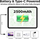 Zocelight Rechargeable A4 Light Pad with Built-in Stand,Super Bright Magnetic Light Table with Physical Buttons,Wireless Light Box for Tracing, Light Board for Diamond Painting,Sketching Weeding Vinyl by TinyTreasures Baby Boutique