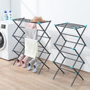 APEXCHASER Clothes Drying Rack, 3-Tier Laundry Drying Rack for Clothes, Expandable Metal Clothing Dryer, Collapsible Towel Rack, Air Drying Rack, Graphite by TinyTreasures Baby Boutique