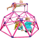 Eezy Peezy Monkey Bars Climbing Tower - Active Outdoor Fun for Kids Ages 3 to 8 Years Old, Pink by TinyTreasures Baby Boutique