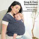 KeaBabies Baby Wrap Carrier - All in 1 Original Baby Carrier Newborn to Toddler Sling, Easy to Wear, Hands Free Bonding, Lightweight, Breathable Infant Wraps (Planets) by TinyTreasures Baby Boutique