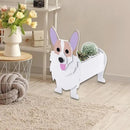 Corgi Dog Planter Plant Pots,Cute Garden Dog Flower Planter,Dog Planters Birthday Gifts for Women,Office,Indoor/Outdoor Decor（9.45 * 6.73 * 12.2in） by GreenHaven Gardens