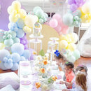 130pcs Light Blue Balloons Different Sizes 18" 12" 10" 5" Baby Blue Balloons for Boys Girls Birthday Baby Shower Gender Reveal Wedding Children's Day Decorations by CozyNest Decor