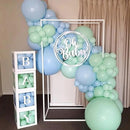 130pcs Mint Green Balloons Different Sizes 18" 12" 10" 5" Pastel Light Green Balloons for Boys Girls Birthday Baby Shower Gender Reveal Wedding Decorations by CozyNest Decor