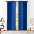 Joydeco Blackout Curtains 108 Inches Long, Thermal Insulated Black Out Curtains 2 Panels Set, Room Darkening Drapes for Living Room Window Rod Pocket Back Tab (W52 x L108 Inch, Royal Blue) by TinyTreasures Baby Boutique