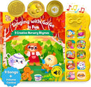 GO GO Creative Nursery Rhymes: Nursery Rhyme Books, Sound Books, 9 Songs, Musical Books for Toddlers 1-3, Talking Books for Toddlers 1-3, Music Books for Toddlers 1-3, Baby Music Book by TinyTreasures Baby Boutique