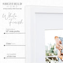 Sheffield Home 9 Piece Gallery Wall Frame Set, 11x14 Inch, White by CozyNest Decor