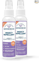 Wondercide - Mosquito, Tick, and Insect Repellent with Natural Essential Oils - DEET-Free Bug Spray and Killer - Safe for Family - Rosemary 2-Pack of 4 oz Bottle by TinyTreasures Baby Boutique