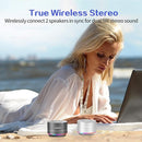 LENRUE Portable Bluetooth Speakers,Wireless Speaker with Clear Sound, Long Playtime, Small Mini Metal Speaker,Christmas Birthday Gifts for Men, Women,Kids (Space-Gray) by TinyTreasures Baby Boutique