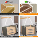 CHENYA Clear Edge Protector Strip Sharp Edge Wrap Cover Tape,0.8 in x 13.12 FT,Self Adhesive Protective Bumper Guards for Cabinet Door Desk Glass Table Bed Furniture, Kitchen Countertop, Waterproof by TinyTreasures Baby Boutique