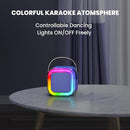 IROO Mini Karaoke Machine for Kids, 2025 TOP Toys Birthday Gifts Ideas for Girls Ages 4, 5, 6, 7, 8, 9, 10, 12+ Years Old, Portable Bluetooth Speaker with 2 Wireless Mics for Party Toddlers by TinyTreasures Baby Boutique