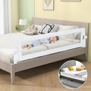 HONEY JOY Bed Rail for Toddlers, Extra Long, Foldable Portable Swing Down Safety Bed Guard Rail, Toddler Bed Rails for Crib, King Queen Full Twin Size Bed Mattress (White, 2 Pack, 71 Inch) by TinyTreasures Baby Boutique