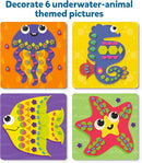 Skillmatics Foam Sticker Art Activity - Under The Ocean, Mess-Free Fun for Kids, 800+ 3D Foam Stickers, DIY Felt Craft Kits, Gifts for Girls & Boys Ages 3, 4, 5, 6, 7 by TinyTreasures Baby Boutique