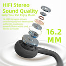 Kids Headphones, Bluetooth 5.2 Air Conduction Open Ear Headphones, 85dB Volume Limiting-Green by TinyTreasures Baby Boutique