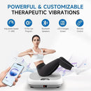 Vibration Plate Exercise Machine Weight Loss, Full Body Shaker Workout Vibration Plates Lymphatic Drainage, Stand Shake Vibrating Plate for Women Men 450 Lbs Capacity Fitness Platform by CozyNest Decor