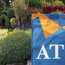 Alpha Tau Omega Licensed Flag Garden 12x19 inches Flag Banner Yard Decor Outdoor Decoration (Alpha Tau Omega