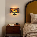 TOCHIC Farmhouse Wall Sconce, Rustic Vintage Indoor Wall Light Fixture, 2-Light Western Cow Wall Mount Light for Bedroom, Hallway, Living Room, Stairway by CozyNest Decor