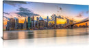 Kalormore New york City Skyline Canvas Wal Art Brooklyn Bridge Picture for Wall by CozyNest Decor