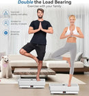 POWET Vibration Plate Exercise Machine for Weight Loss, Woukout & Lymphatic Drainage – Whole Body Vibrating with 99 Speed Levels & 5 Pre-Set Modes – Supports Up to 400lbs, Ideal for Home Use by CozyNest Decor