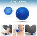 5 in 1 Foam Roller Set for Deep Tissue Muscle Massage, High Density Trigger Point Fitness Patented Exercise Foam Roller, Massage Roller, Massage Ball, Resistance Band, for Whole Body by CozyNest Decor