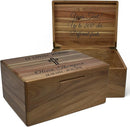 Memorial Box Unique Sympathy Gift - In Memory of Loved One Gifts Personalized, Memory Box for Keepsakes Death, Bereavement Gift Loss of Husband Remembrance Gifts Loss of Wife, 11.5x8.5x5.5 in by TinyTreasures Baby Boutique