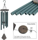 Large Wind Chimes for Outside, 30" Aluminium Wind Chime with Wind Catcher, Outdoor Garden Patio Decoration Windchimes, Classic Zen Gift for Men and Women Green by CozyNest Decor