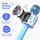 Move2Play, Kids Karaoke Microphone | Includes Pre-Loaded Songs & Bluetooth | Kids Birthday Party Gift | Toy for All Ages 2, 3, 4, 5, 6+ Year Old Girls, Boys & Toddlers by TinyTreasures Baby Boutique