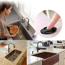 Garbage Disposal Air Switch Kit for SinkTop Waste Disposal with Stainless Steel Black Long Air Button by Briidea by CozyNest Decor