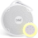 b&h Portable White Noise Machine with Night Light - Sound Machine for Baby, Bluetooth Speaker, 24 Soothing Sounds, 9 Colors Light, Timer, Rechargeable Sleep Machine for Home and Travel by TinyTreasures Baby Boutique