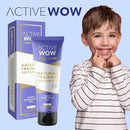 Active Wow Training Toothpaste – Fluoride-Free, Toddler-Safe, Gentle, Vegan, Safe to Swallow – Berry Bubblegum, 1 Pack by CozyNest Decor