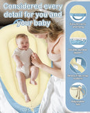 Baby Lounger - Infant Lounger for Newborn 0-25 Months, Waterproof Inner Cover and Pure Cotton Breathable Baby Nest Cover, Newborn Lounger for Baby Boys&Girls, Portable Baby Bed for Home and Travel by TinyTreasures Baby Boutique