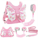 Accmor 3 in 1 Toddler Harness Leashes + Anti Lost Wrist Link, Kids Harness Children Leash for Girls, Child Anti Lost Leash Baby Cute Harness Belt Strap Hold Kids Close While Walking by TinyTreasures Baby Boutique
