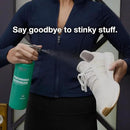 HEX Performance Deodorizing Spray, Fragrance Free, 22oz - Awesome for Shoes, Gear, Activewear & Fabrics, Yoga Mats & Gym Equipment, Carpet, Pets, Odor Eliminator & Fabric Refresher Spray by CozyNest Decor