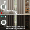 Simplebrand Ava Stone Blackout Curtains for Bedroom 63 Inch Length 2 Panels Set, Solid Thermal Insulated Energy Saving Rod Pocket Window Treatment Curtains Blackout Drapes, W40 x L63 Inch, Stone by TinyTreasures Baby Boutique