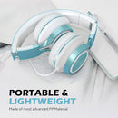 AILIHEN C8 Headphones Wired, On-Ear Headphones with Microphone and Volume Control, Corded 3.5mm Headset for Boys Girl School Smartphones Chromebook Laptop Computer Tablets Airplane Travel (Lime Green) by TinyTreasures Baby Boutique