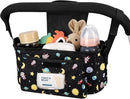 Accmor Universal Stroller Organizer with Insulated Cup Holder and Shoulder Strap, Stroller Bag Caddy Organizer Stroller Accessories for Uppababy, Baby Jogger, Nuna, Doona, Britax Strollers by TinyTreasures Baby Boutique