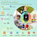 Vakzovy Kids Smart Watch for Boys with 26 Games, HD Touchscreen Camera Music Player Flashlight Pedometer Audiobook, Birthday Gifts Toy for Girls Age 6-12 Kids Smartwatch with Screen Protector Green by TinyTreasures Baby Boutique