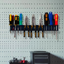 Screwdriver Organizer, Pliers Rack, Heavy Duty Wall Mounted Tool Storage Rack, Hand Tools Organizer, Metal Organizer for Garage Workshop, Garage Wall Mount，15.75 Inch by GreenHaven Gardens