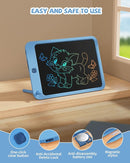 LCD Writing Tablet 10 Inch, Toys for 3 4 5 6 7 8 9 10 Year Old Boys Girls, Colorful Doodle Board Drawing Tablet, Gift for Boys Toddlers Age 3-12 Years, Memo Board, Drawing Pads with Lanyard(Navy) by TinyTreasures Baby Boutique