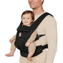 Ergobaby Omni Deluxe Baby Carrier Newborn to Toddler - Breathable Baby Carriers for Summer - All-Position Carrier with Enhanced Lumbar Support & Airflow (7-45 Pounds), Mesh, Onyx Black by TinyTreasures Baby Boutique