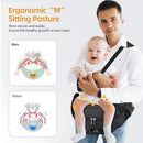 Baby Hip Seat Carrier, Ergonomic Waist Stool for Child Infant with Adjustable Strap Pocket Soft Base, Baby Hip Carrier for Newborns & Toddlers by TinyTreasures Baby Boutique