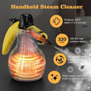 Steam Cleaner, Handheld Steam Cleaner, Steam Cleaner for Home with 16 Accessories and Automatic Steam Switch, Steamer for Cleaning Home, Living Room, Kitchen, Bathroom, Car (Yellow) by TinyTreasures Baby Boutique