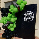 130pcs Lime Green Balloons Different Sizes 18" 12" 10" 5" Light Green Balloons for Birthday Dinosaur Baby Shower St. Patrick's Day Summer Jungle Forest Safari Party Decorations by CozyNest Decor