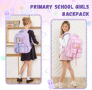 Kids Backpack for Girls - School Bags for Middle School Students - Book Bag for Elementary Primary - Kawaii Ita Backpack - Purple by TinyTreasures Baby Boutique