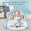 Activity Gym, Baby Play Gym Mat for Toddlers, 0-18 Months Tummy Time Play Mats, Infant Play Gym with Detachable Toys for Sensory Exploration and Motor Skill Development, PM2406 by TinyTreasures Baby Boutique
