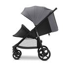 Mompush Nova Baby Stroller for Toddler, Infant & Newborn | Spacious Seat & Lie-Flat Mode | Compact One-Hand Fold, UPF 50+ Canopy & All-Wheel Suspension | Includes Rain Cover & Cup Holder, Grey by TinyTreasures Baby Boutique