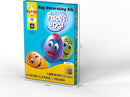METMA 1999 Egg Decorating Kit Faces - Complete Decorative Eggs Set with Liquid Dyes, Stickers, Egg Spinner, and More - Fun Easter Egg Dye Kit Arts and Crafts for Kids (Faces Eggs) by TinyTreasures Baby Boutique