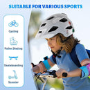 OnBros Kids Bike Helmet - Bike Helmets for 5-14 Boys or Girls with Visor, Children Bicycle Helmet for Skateboard Mountain Scooter Road Cycling, Lightweight and Adjustable 50-57CM by TinyTreasures Baby Boutique