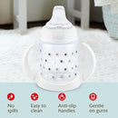 NUK Learner Cup, 6+ Months, Timeless Collection, Amazon Exclusive, 5 Oz, Pack of 2 – BPA Free, Spill Proof Sippy Cup by TinyTreasures Baby Boutique