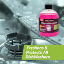 Velocity Dishwasher Cleaner and Deodorizer – 8 Uses Per Bottle. Dishwasher Cleaner and Descaler Deodorizes Interior for Sparkling Dishes, Freshens Machine & Neutralizes Odor by TinyTreasures Baby Boutique